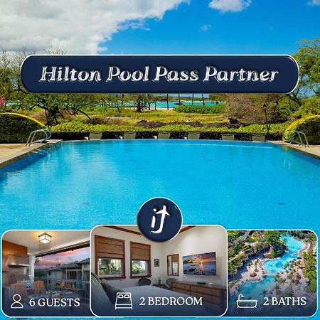 Hilton Pool Pass Included, Kolea - Luxe Penthouse Villa Waikoloa Eksteriør billede